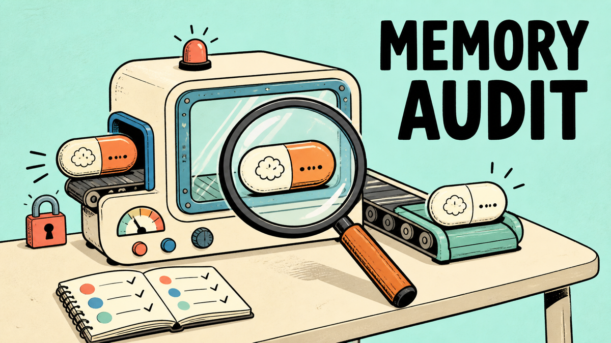 Cover image for Agent Memory Is Harder to Audit Than to Store