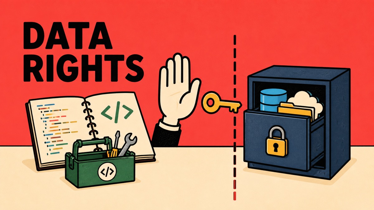 Cover image for Open Source Does Not Grant Permission to Use Someone Else's Data